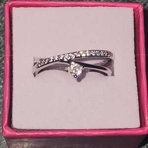 RBP6351 Crossing Paths size 9 Bomb Party OG ring Lemon CZ NWT & Bag